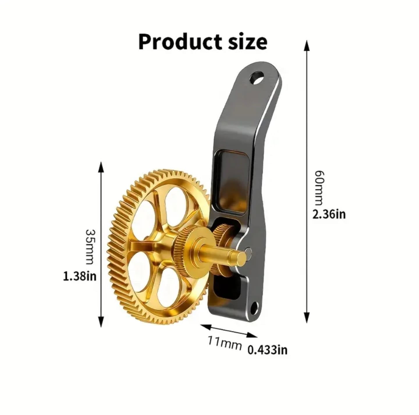 BambuLab A1 / A1 Mini Vollmetall Extruder Upgrade Dual Gear