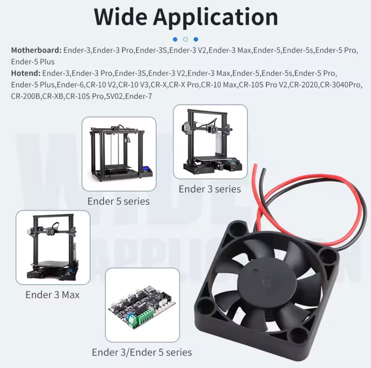 Creality Ender 3 / 5 Serie Axial Lüfter 4010