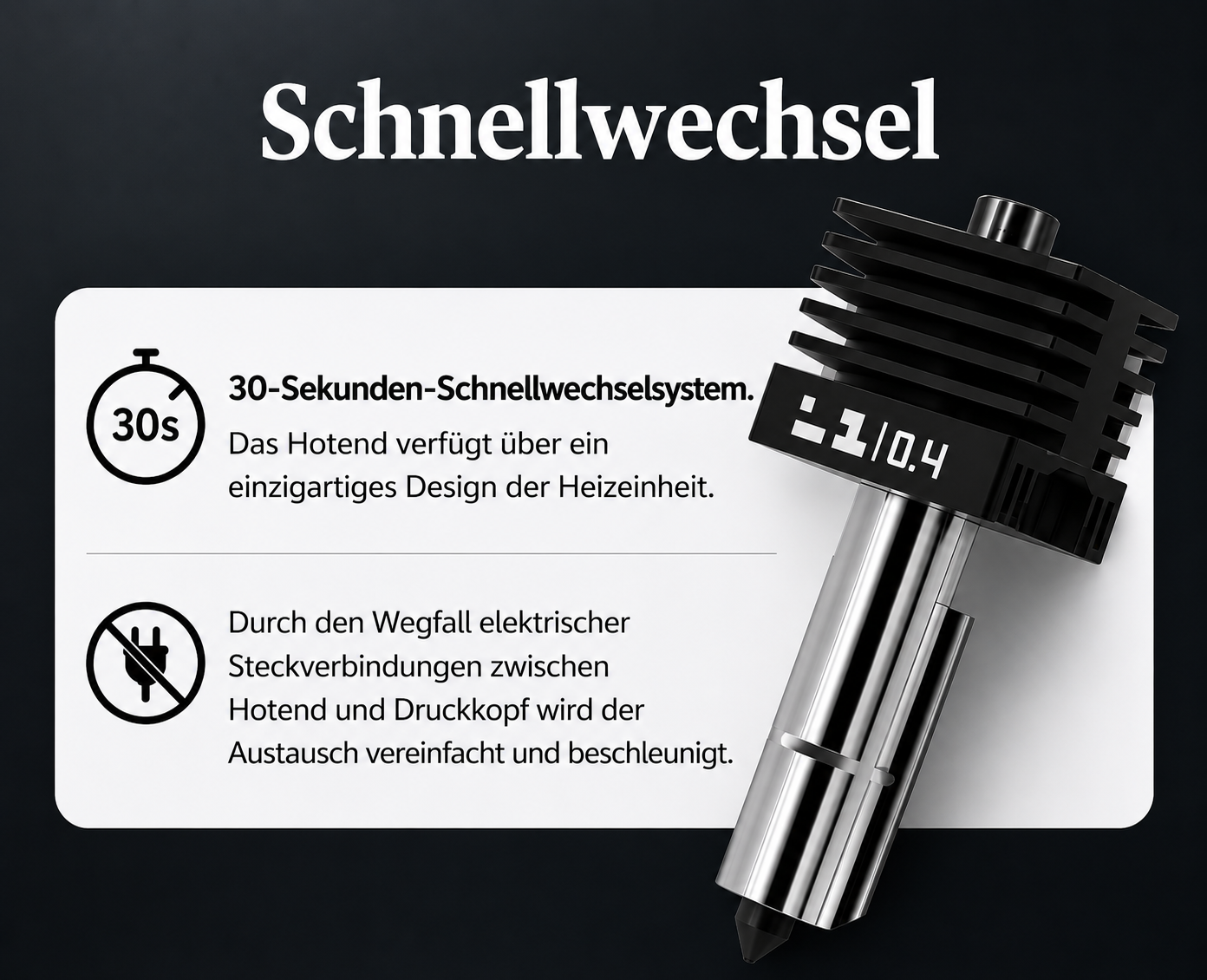 X2D / H2D / H2S / H2C / P2S Hotend