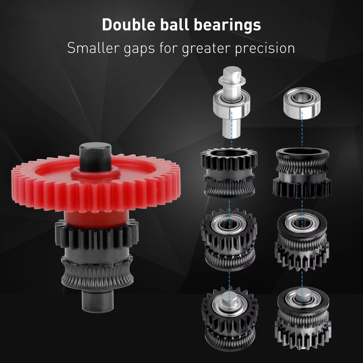 Kobra 3 Extruder Zahnrad Upgrade – gehärteter Stahl
