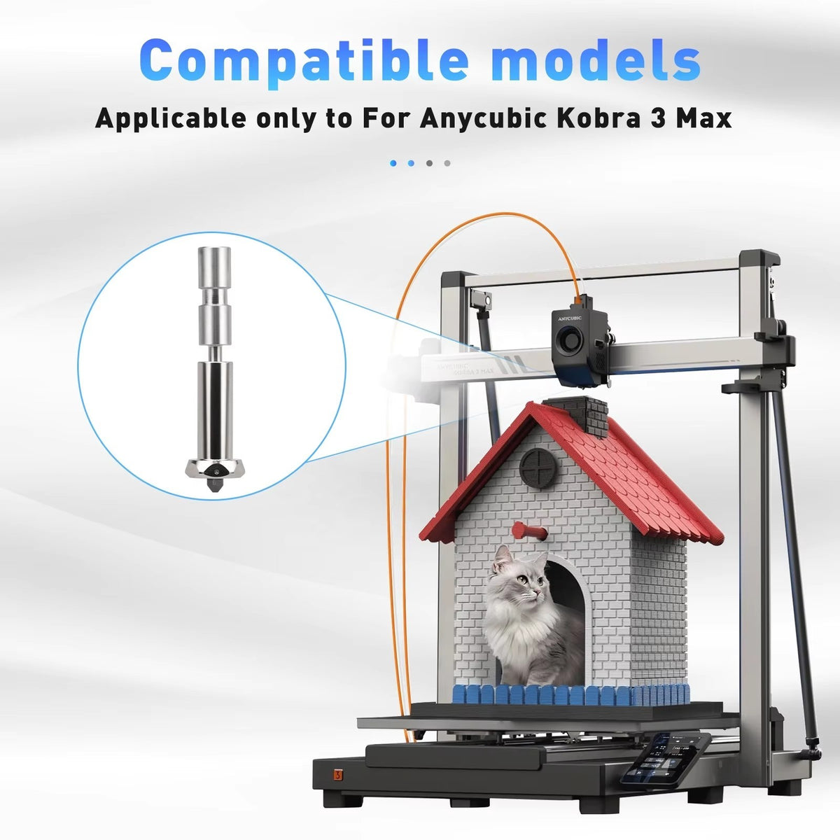 Upgrade Anycubic Kobra 3 max Nozzle