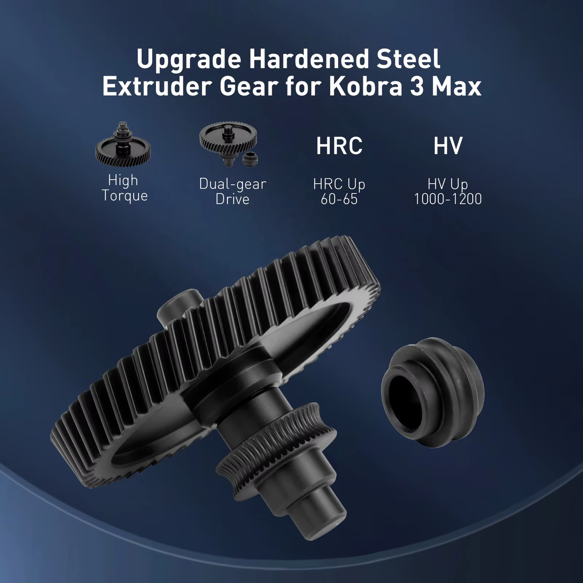 Anycubic Kobra 3 Max Extruder Zahnrad Upgrade