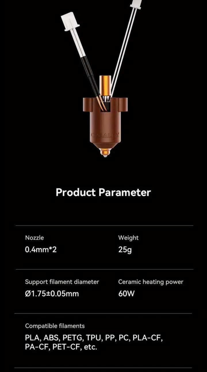 Creality Ender 3 V3 KE Heizkörper 4001030137