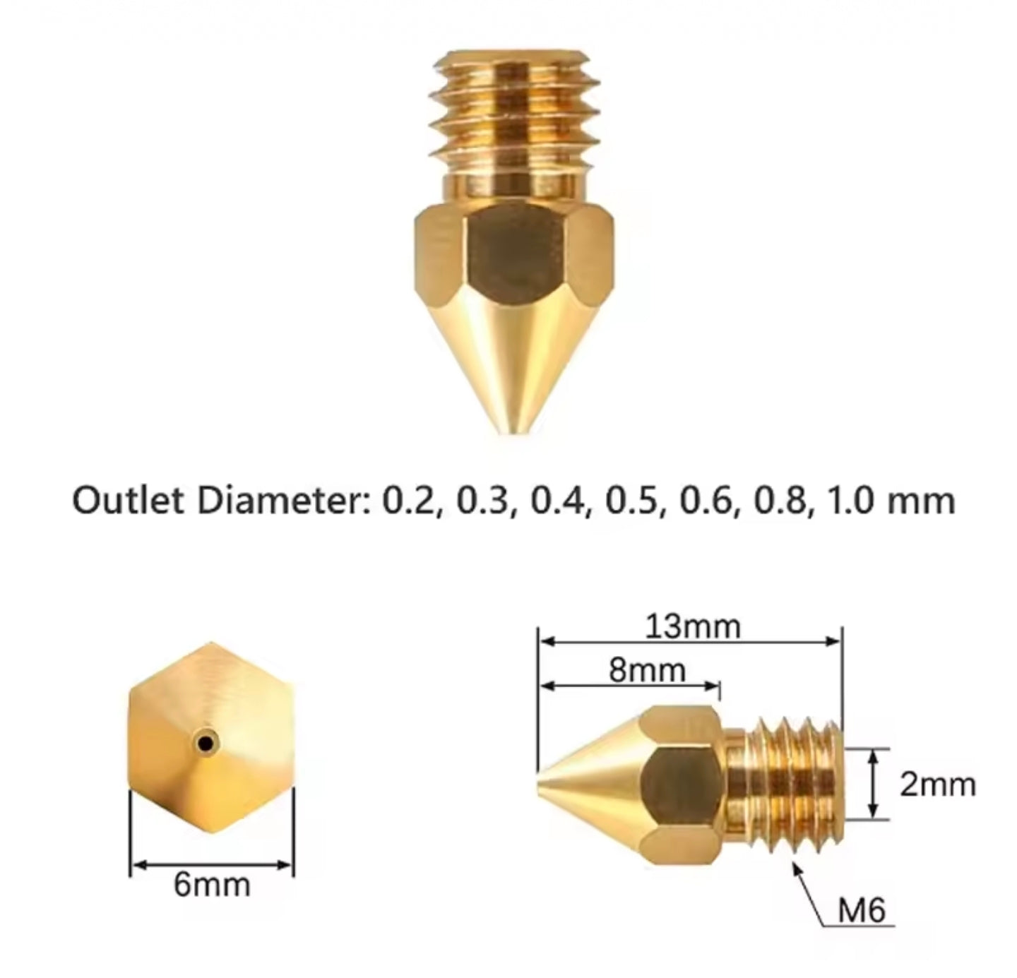 Ender 3 V3, SE, 5 7 S1 Nozzle kurze Version