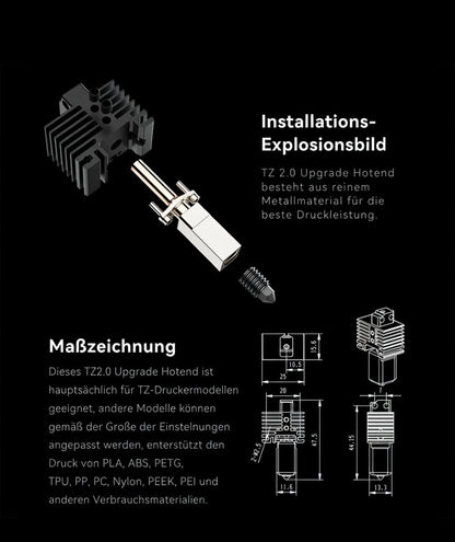 P1 X1 P1P X1C P1S Hotend