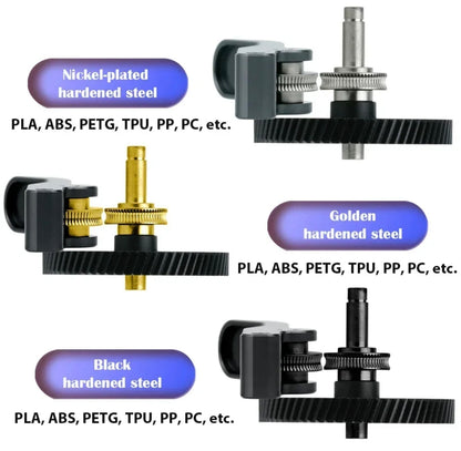 BambuLab A1 / A1 Mini Vollmetall Extruder Upgrade Dual Gear